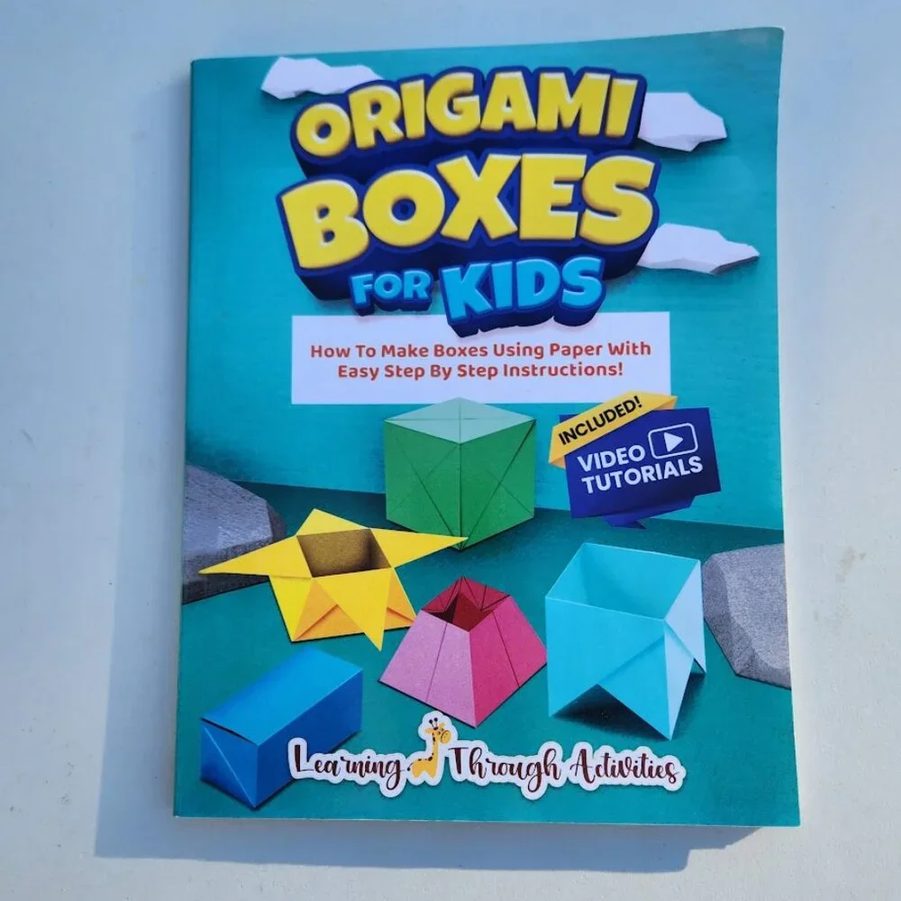 Origami Boxes For Kids Papercrafts Book Craft Paperback Book How To Make Boxes U